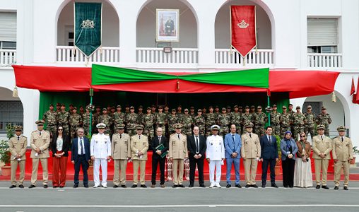الدار البيضاء: حفل بالقاعدة الأولى للبحرية الملكية بمناسبة انتهاء مدة الخدمة العسكرية للفوج ال 39 من المجندات والمجندين