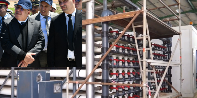 المجمع الشريف للفوسفاط بآسفي يستعرض أوراشاً كبرى تعكس الدينامية التنموية بالإقليم ومن بينها على الخصوص مشروع تزويد مدينة مراكش بالمياه المحلاة المنتجة بآسفي