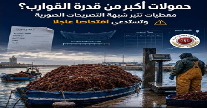 حمولات الطحالب البحرية تحت المجهر.. مصدر حقوقي يطالب بافتحاص التصريحات وحماية حقوق الغطاسين